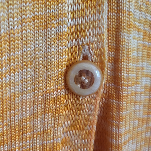 Escada Yellow Orange Long Cardigan Vintage 8 - Picture 6 of 9